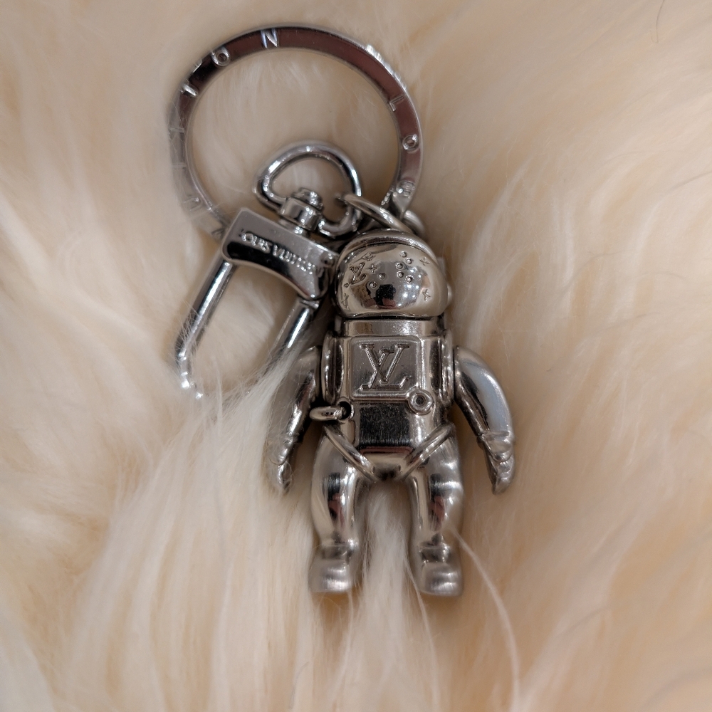 Louis Vuitton Metallic Astronaut Keychain